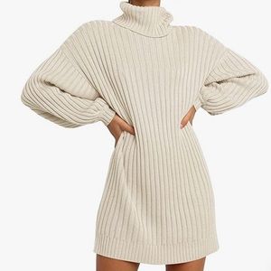 Turtleneck sweater dress Size XL
